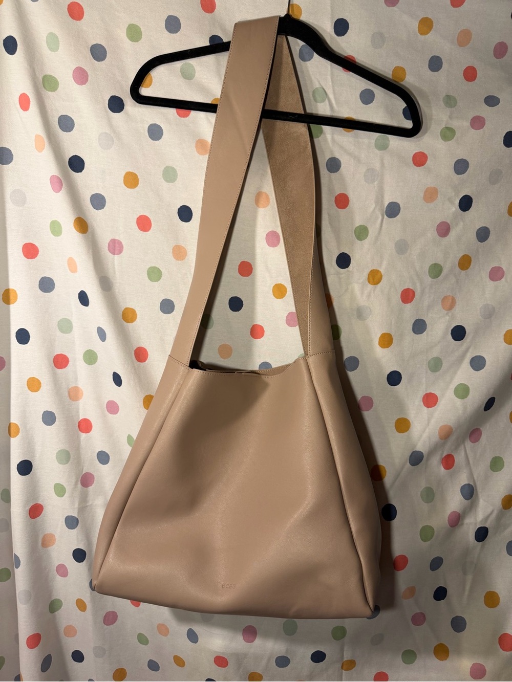 BCBG Women's Shoulder Bag in Beige